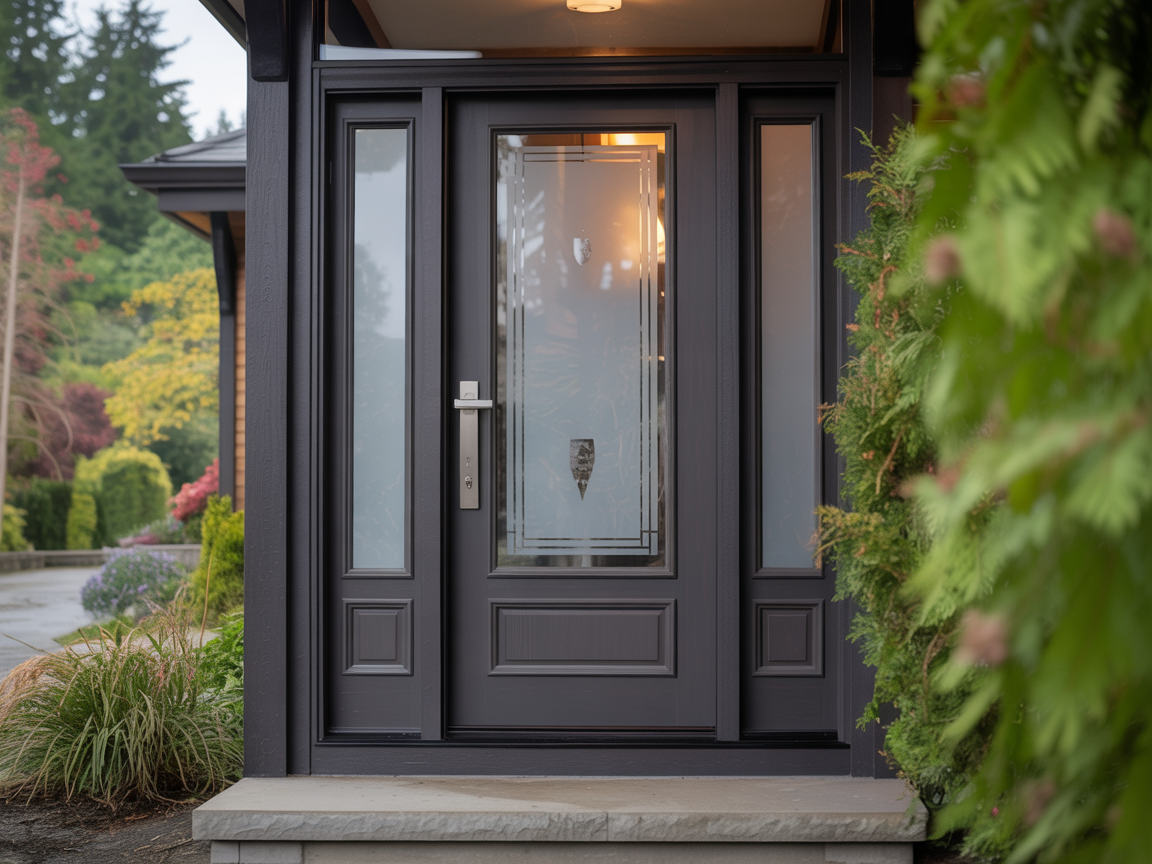 Entrance Doors — vinyl window installation available in Metro Vancouver by Nixon Exteriors